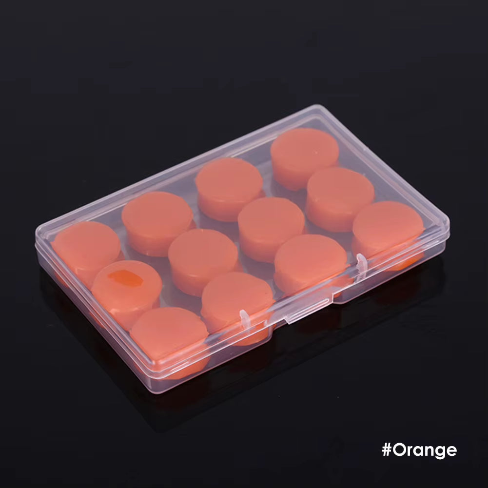 Bouchons D'Oreille En Silicone Réutilisables X12 – Sommeil Paisible