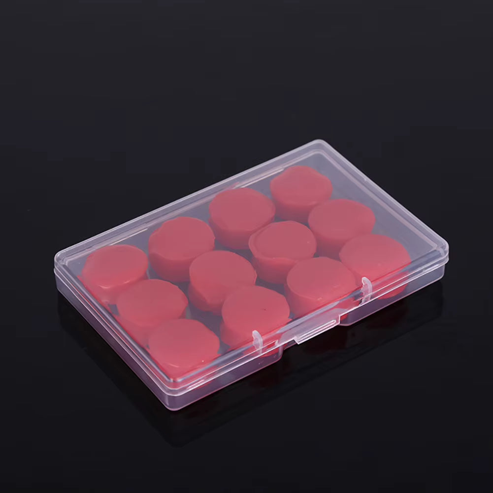 Bouchons D'Oreille En Silicone Réutilisables X12 – Sommeil Paisible