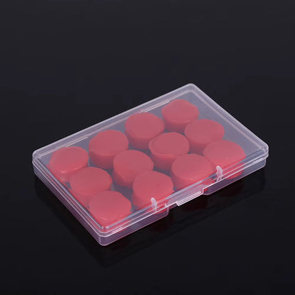 Bouchons D'Oreille En Silicone Réutilisables X12 – Sommeil Paisible