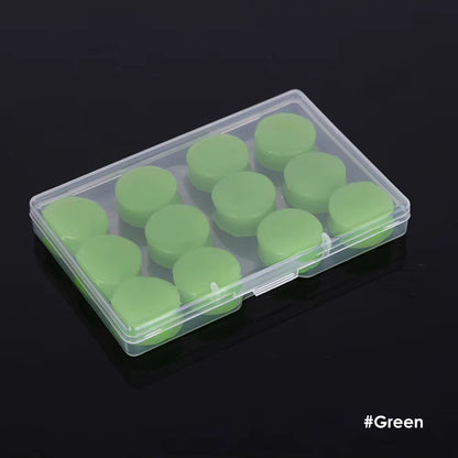 Bouchons D'Oreille En Silicone Réutilisables X12 – Sommeil Paisible