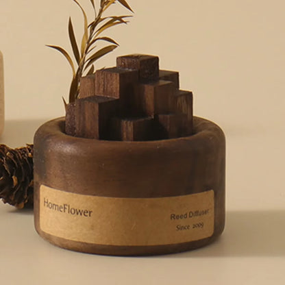 Diffuseur D'Arômes En Bois Sans Flamme – Décoration Zen
