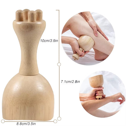 Kit De Massage En Bois Avec Ventouse Et Rouleau – Maderothérapie