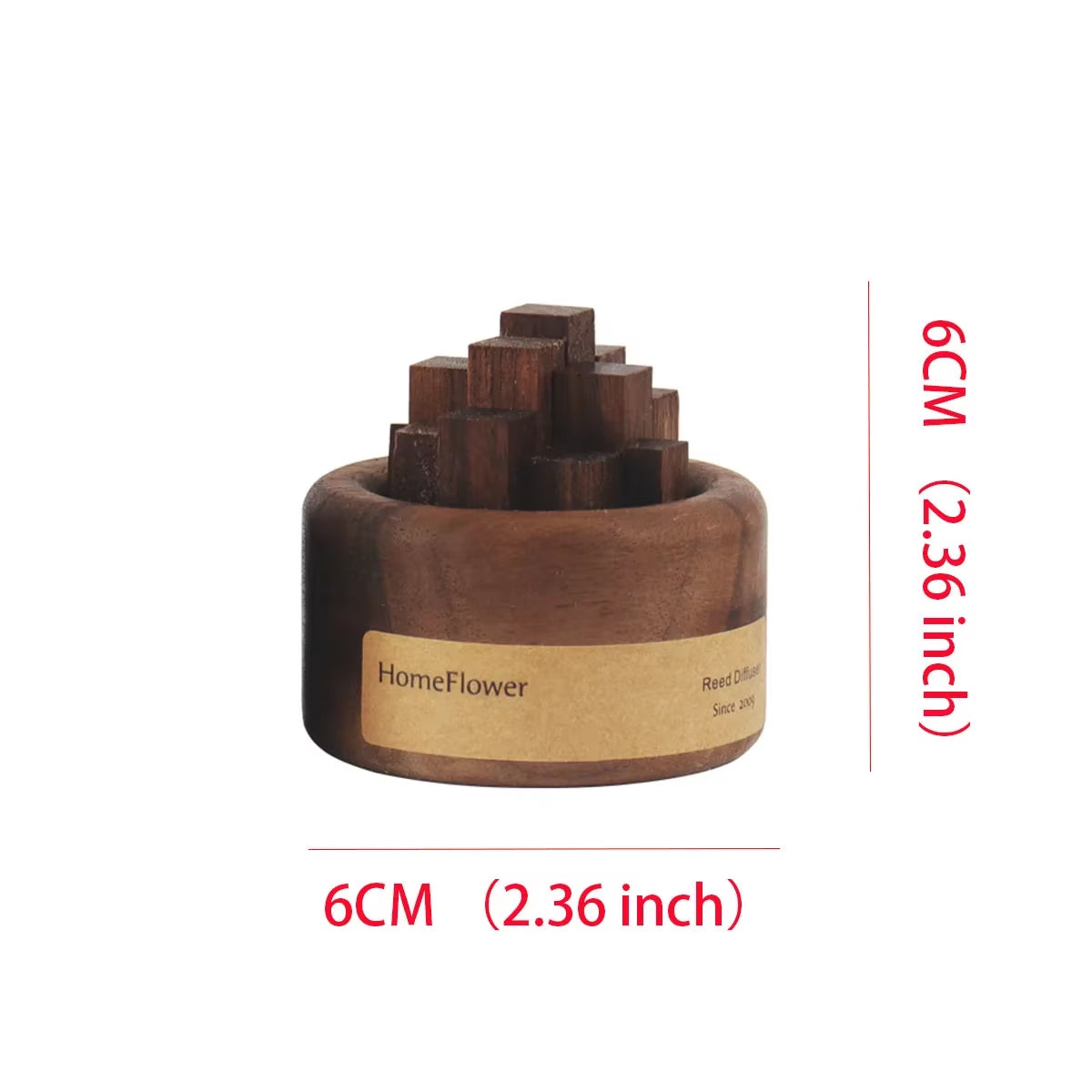 Diffuseur D'Arômes En Bois Sans Flamme – Décoration Zen