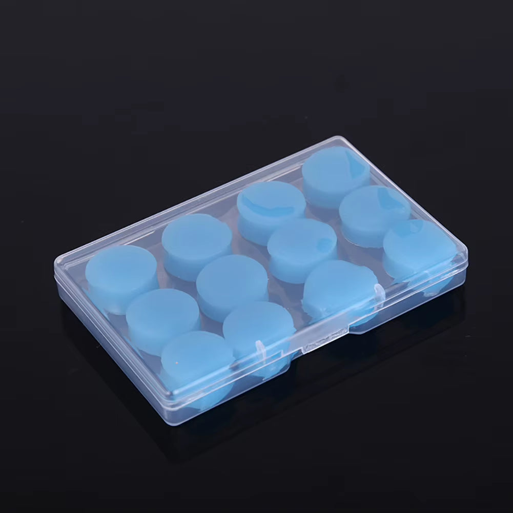 Bouchons D'Oreille En Silicone Réutilisables X12 – Sommeil Paisible